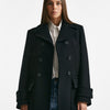 Caban doppiopetto nero donna Seafarer - 10