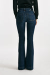 Jeans flare DELPHINE vita regolare donna Seafarer - 3