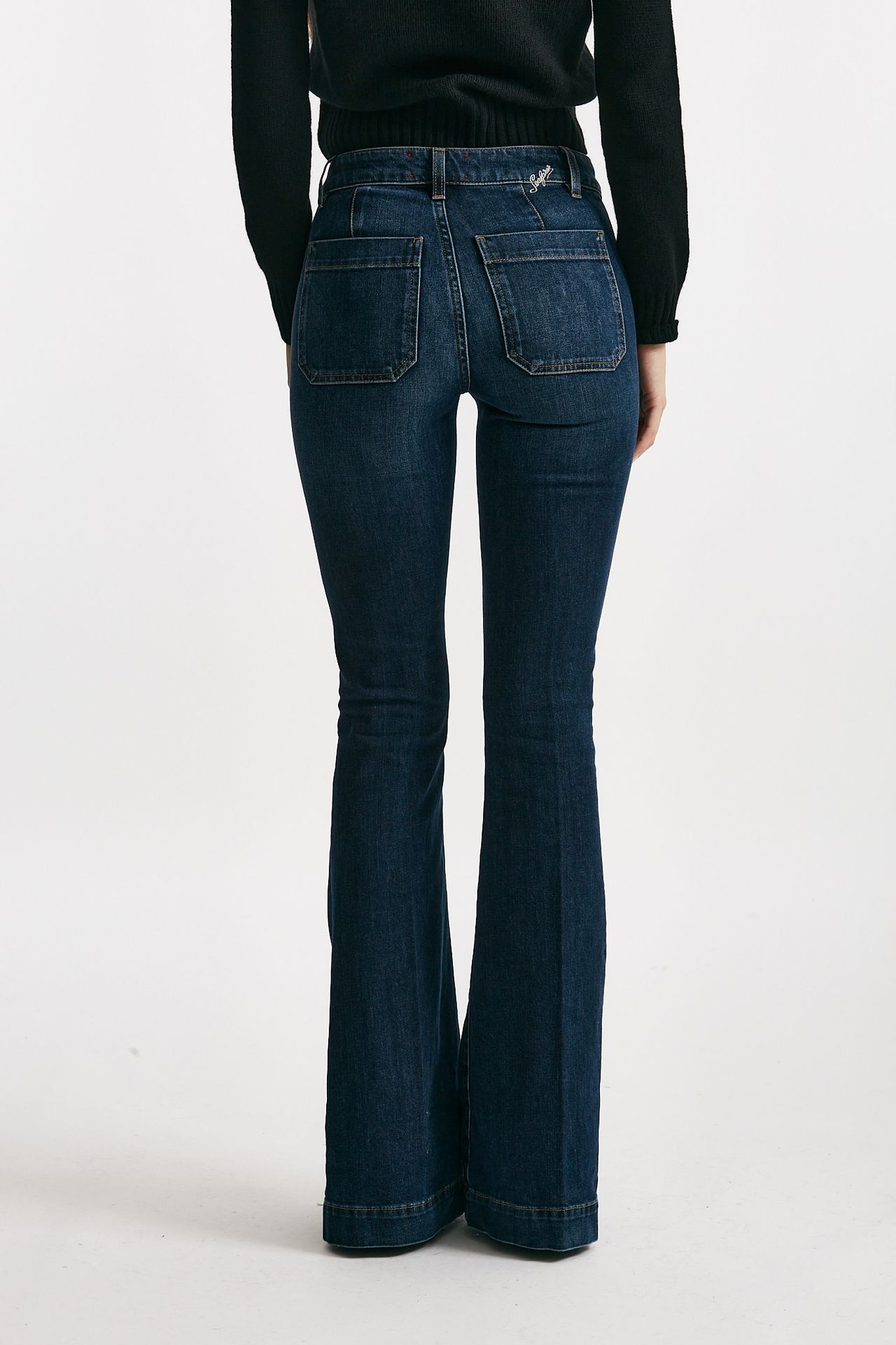 Jeans flare DELPHINE vita regolare donna Seafarer - 3