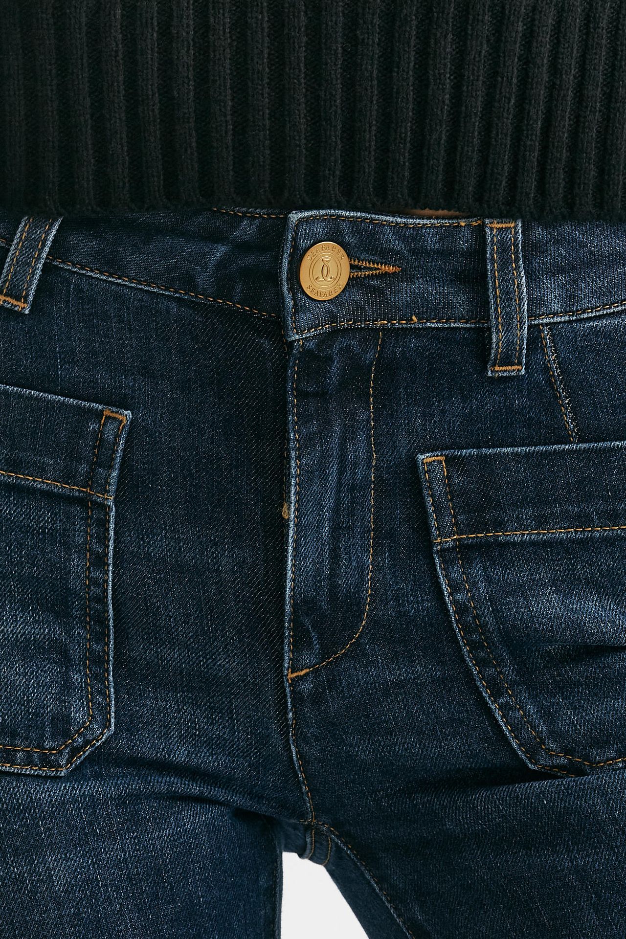 Jeans flare DELPHINE vita regolare donna Seafarer - 5