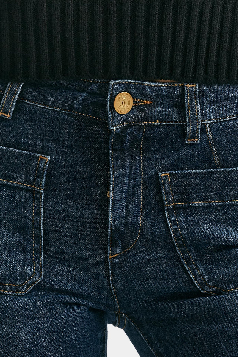 Jeans flare DELPHINE vita regolare donna Seafarer - 5