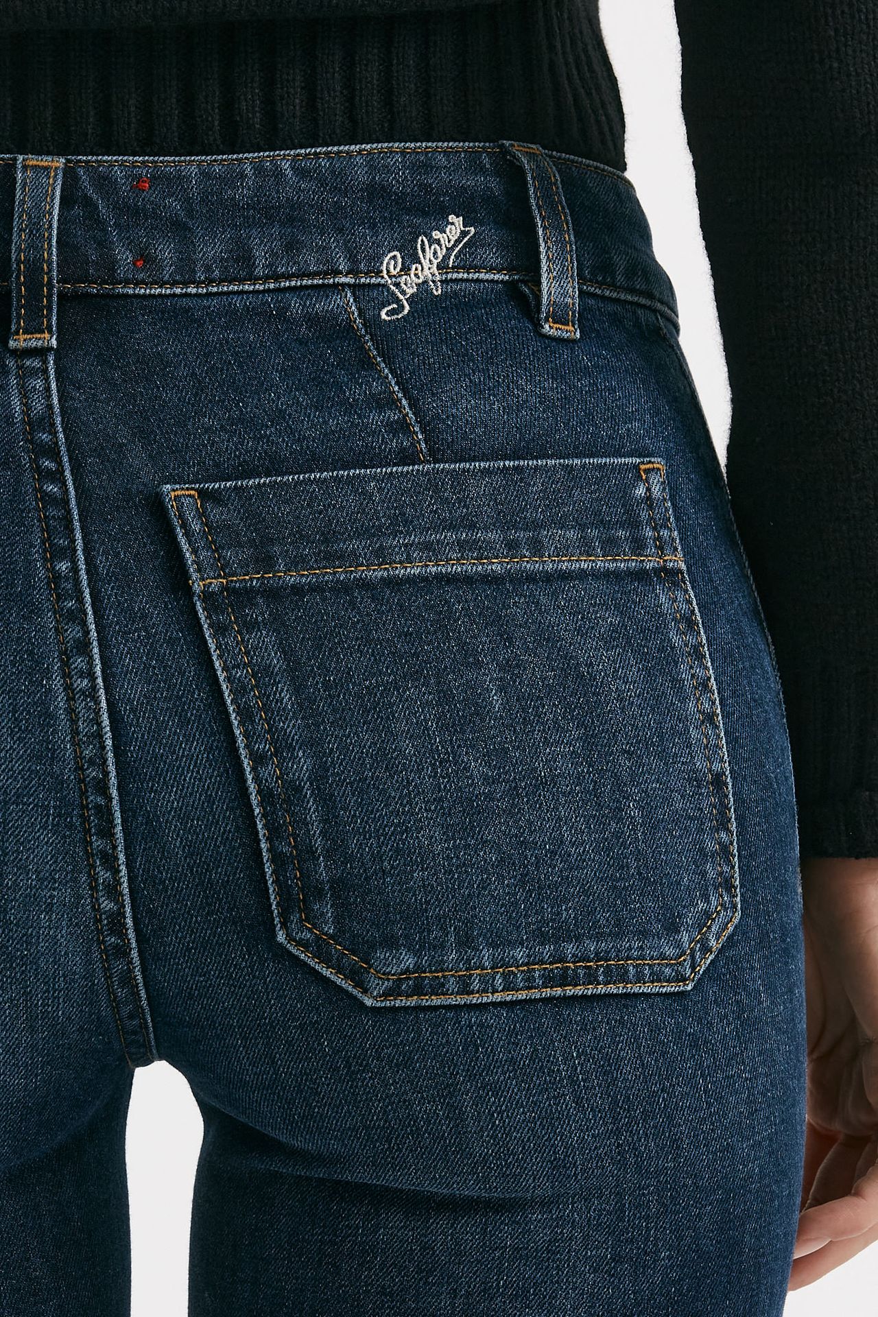 Jeans flare DELPHINE vita regolare donna Seafarer - 7