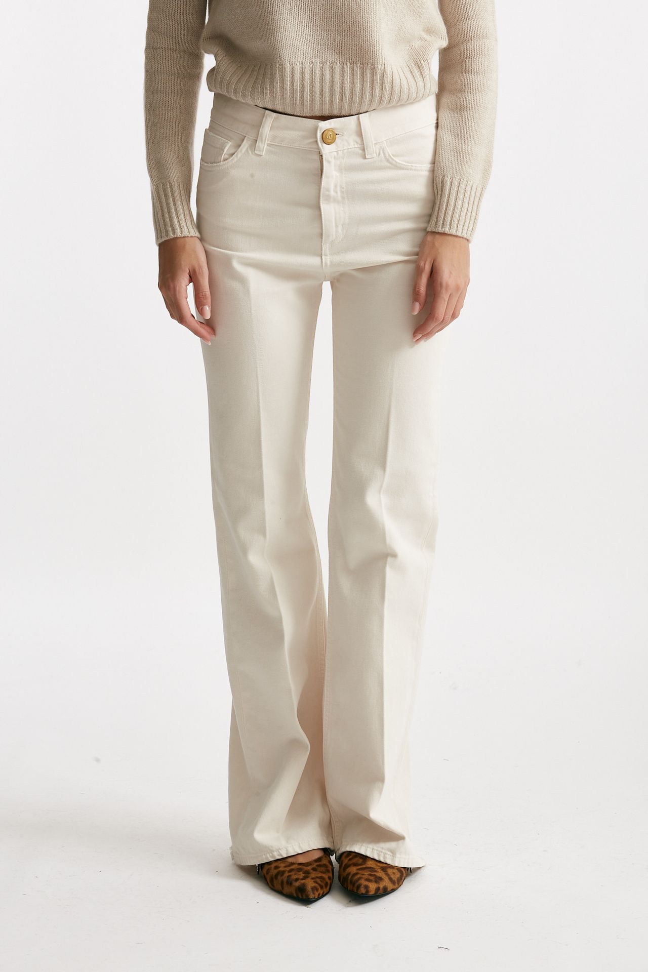 Jeans regular SMINE denim panna donna Seafarer - 2