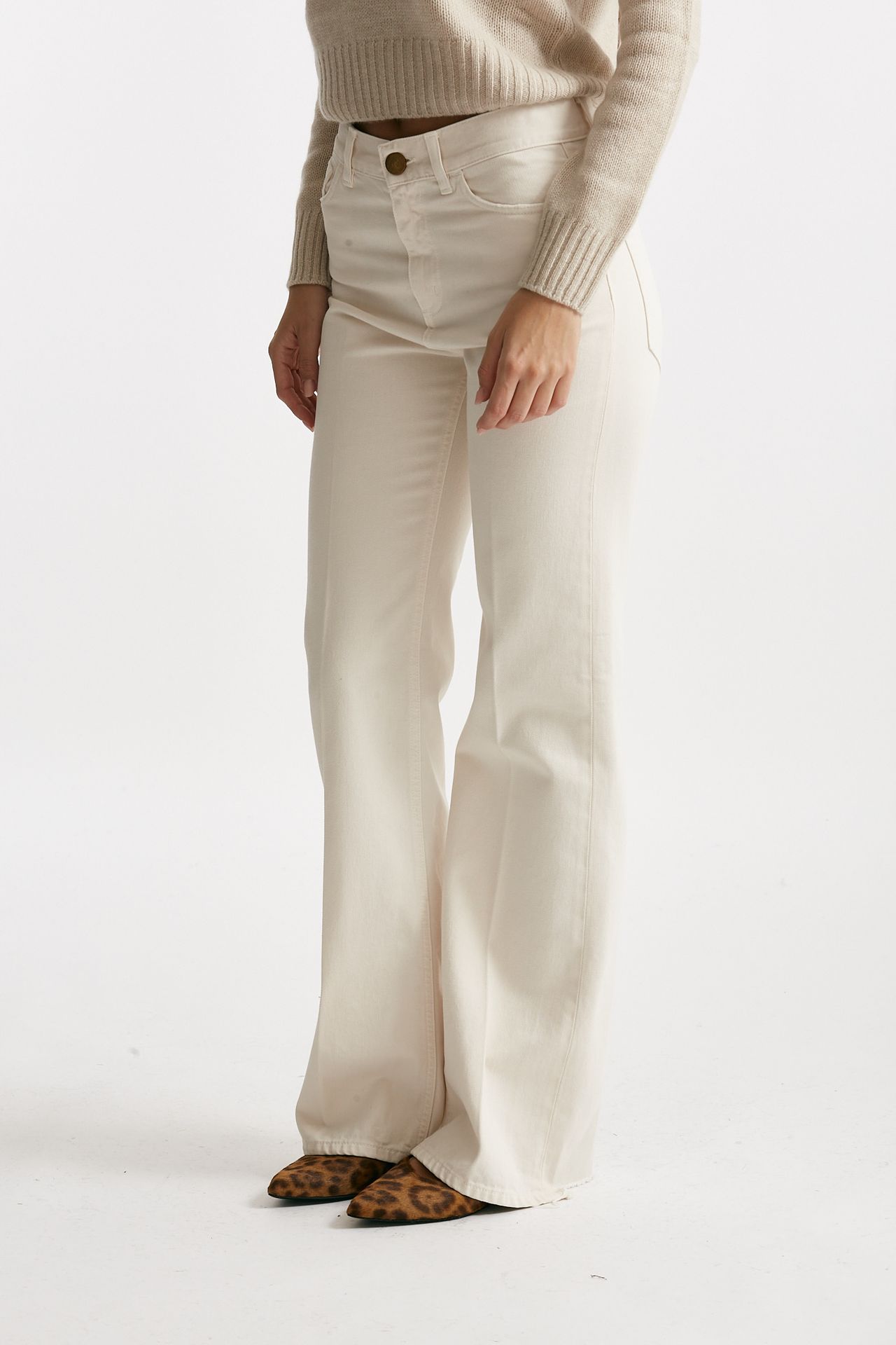 Jeans regular SMINE denim panna donna Seafarer - 3