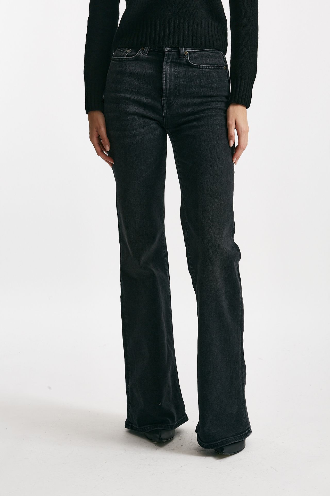 Jeans flare ORNELLA nero donna Siviglia - 2