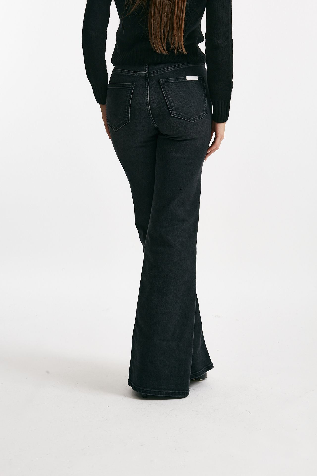 Jeans flare ORNELLA nero donna Siviglia - 3