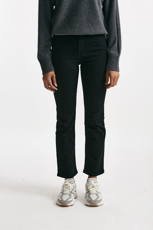 Jeans regular nero donna Siviglia