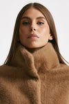 Eco fur crop cammello donna Myskin - 6