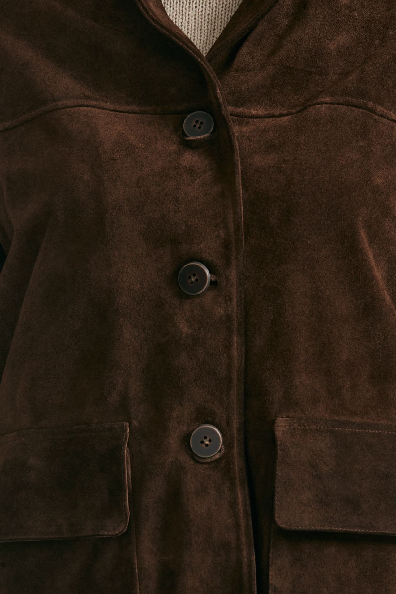 Blazer in suede marrone donna Myskin - 9