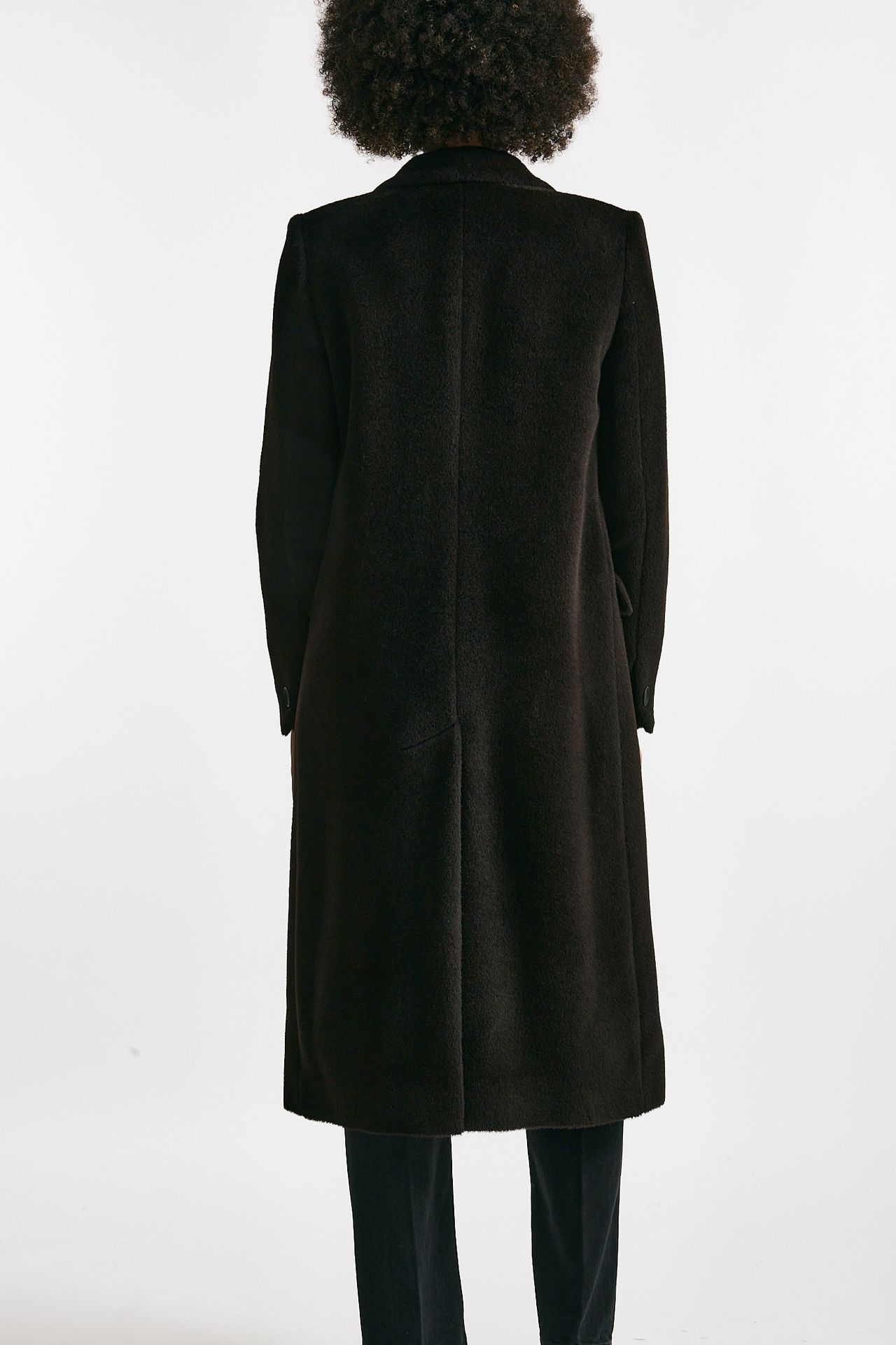 Cappotto lungo JOLE in alpaca e lana donna Tagliatore - 4