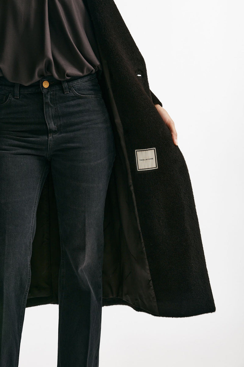 Cappotto lungo JOLE in alpaca e lana donna Tagliatore - 5