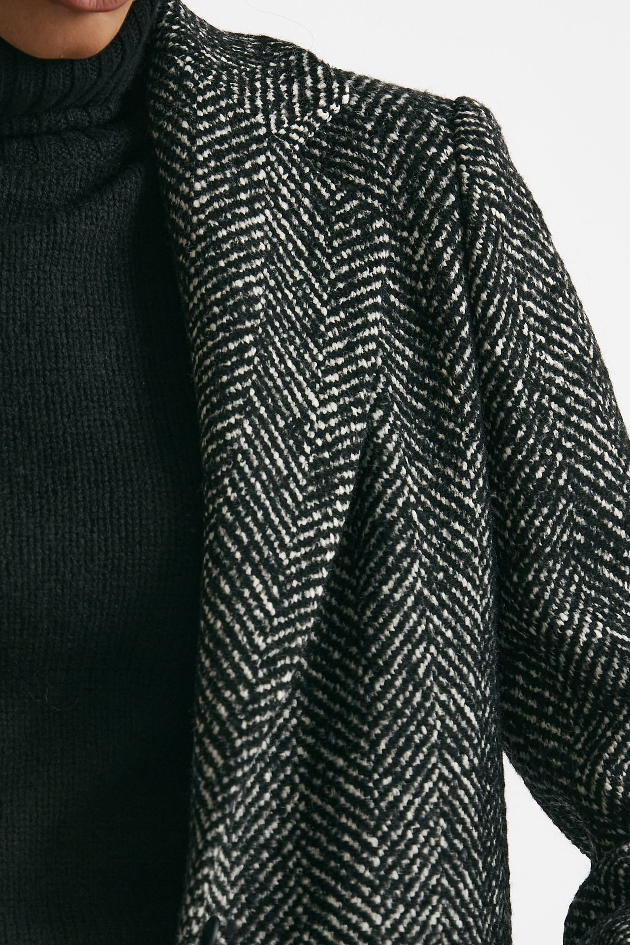 Cappotto monopetto AMANDA spigato donna Tagliatore - 6