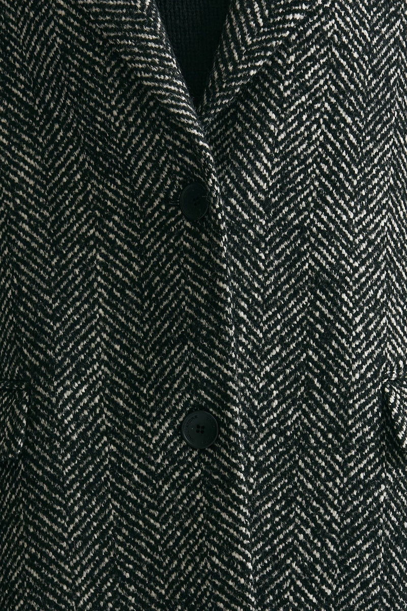 Cappotto monopetto AMANDA spigato donna Tagliatore - 9