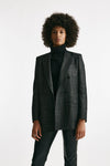 Blazer over JASMINE tela di lana check donna Tagliatore - 2