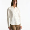 Camicia in pura seta bianco donna Tagliatore - 5