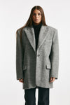 Blazer over grigio donna The andamane - 2