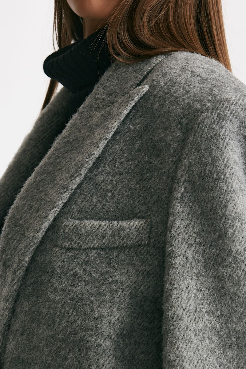 Blazer over grigio donna The andamane - 8