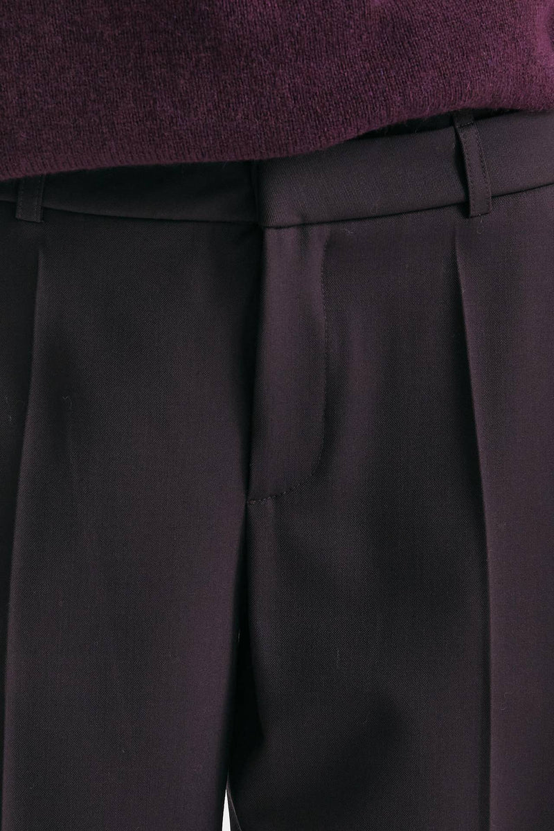 pantalone palazzo melanzana donna Federica tosi - 4