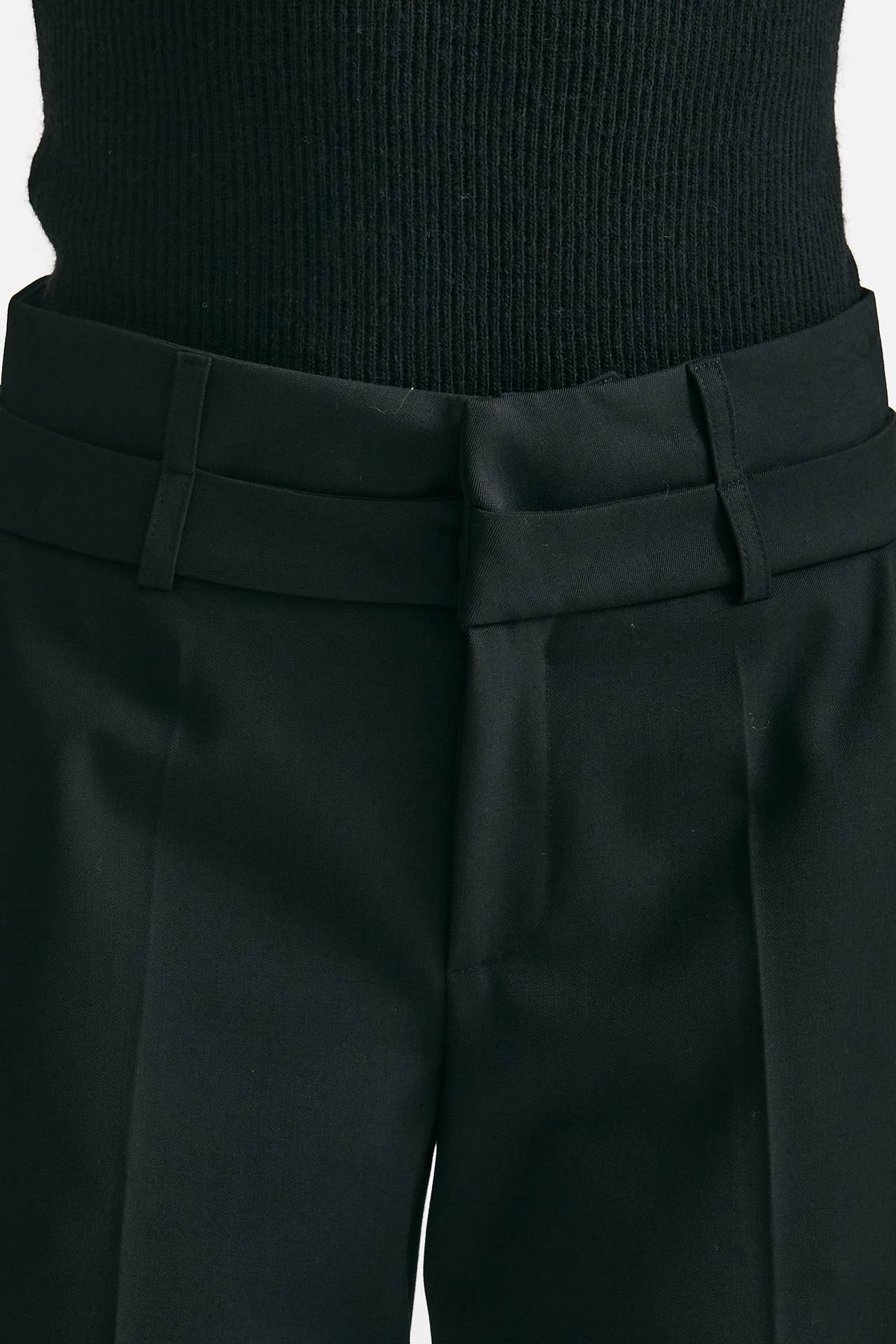 pantalone palazzo nero donna Federica tosi - 4