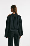 blusa cut nero donna Federica tosi - 4