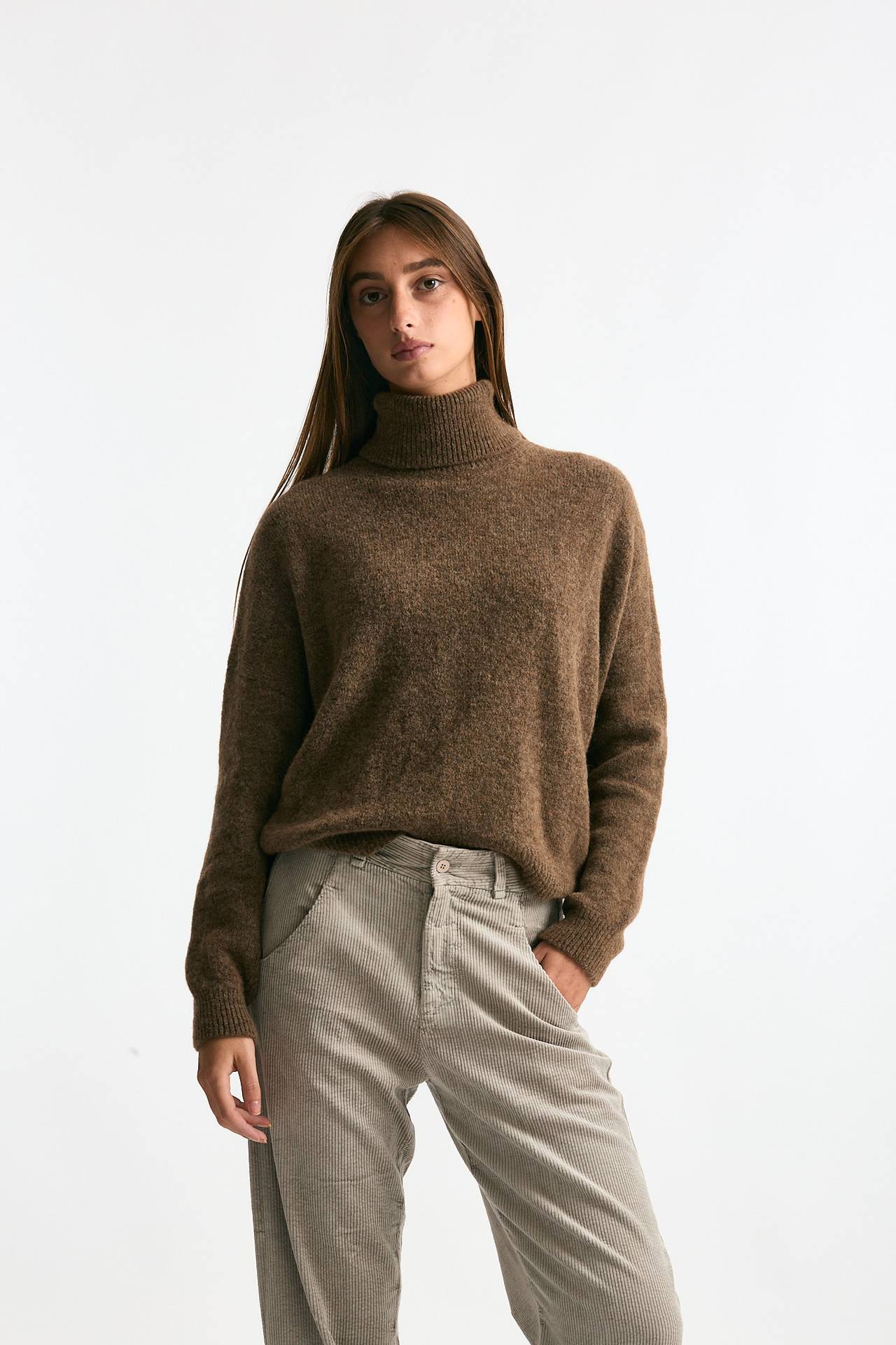 Maglia dolcevita bruciato donna Transit par such - 2