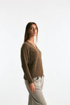 Maglia scollo a v bruciato donna Transit par such - 1