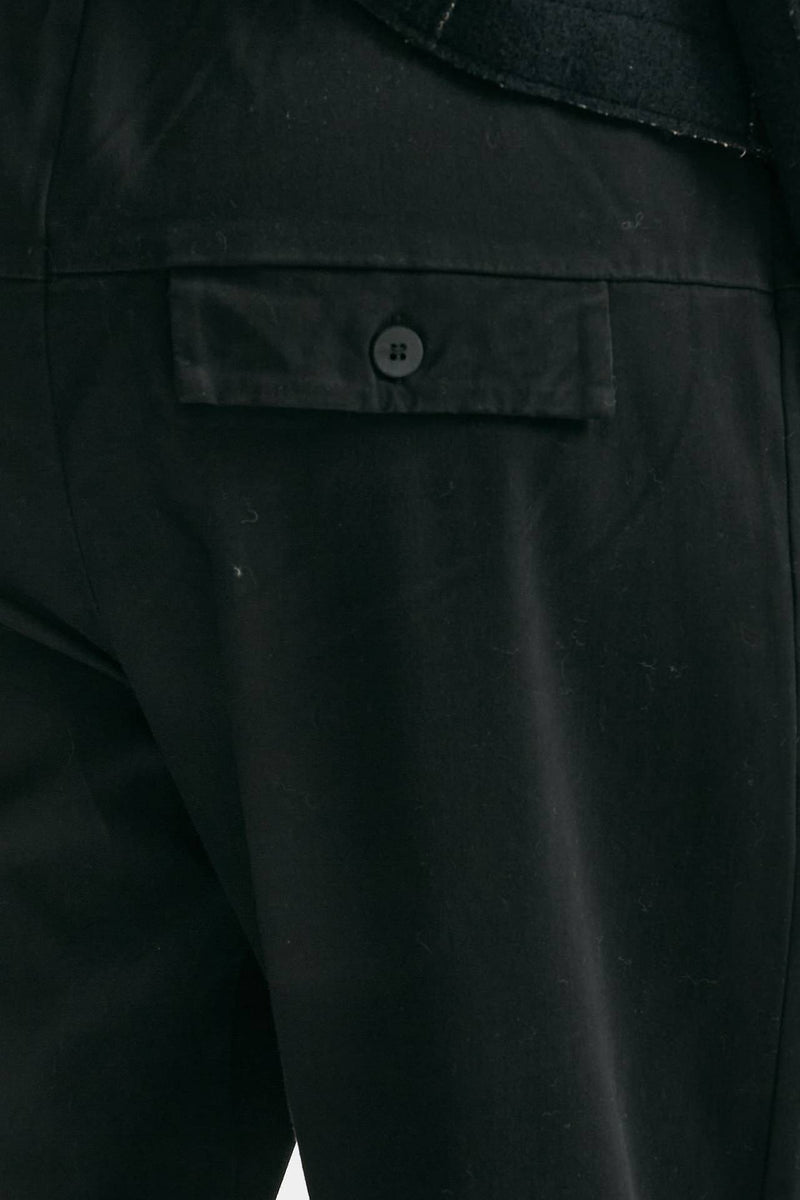 Pantalone loose nero donna Transit par such - 5