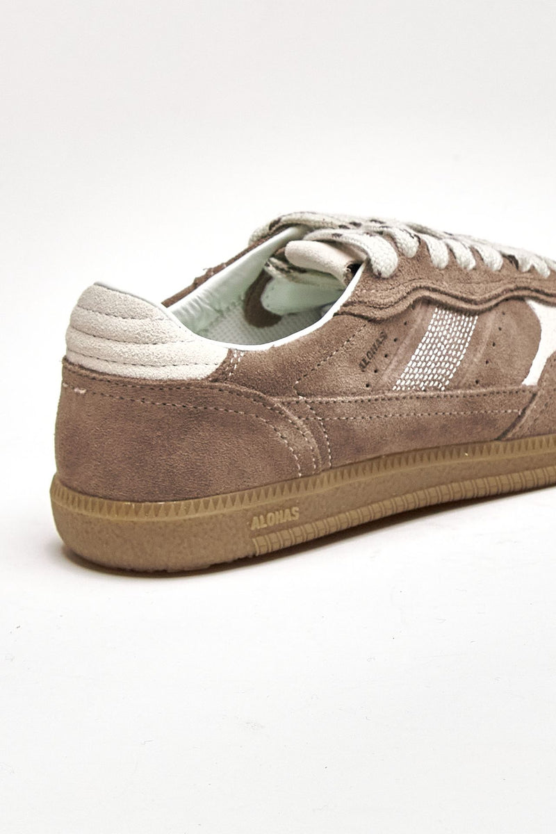 Sneakers TB.490 RIFE in pelle cammello donna Alohas - 7