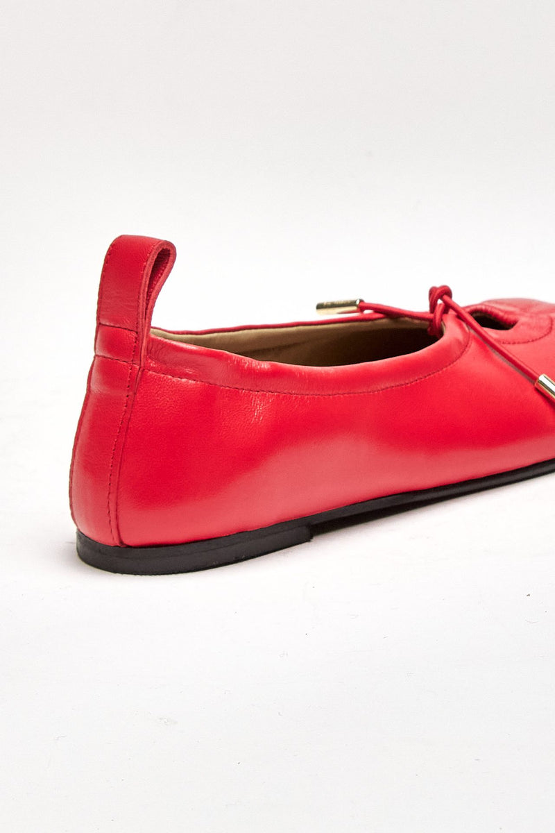 Ballerine ROSALIND in pelle rossa donna Alohas - 7