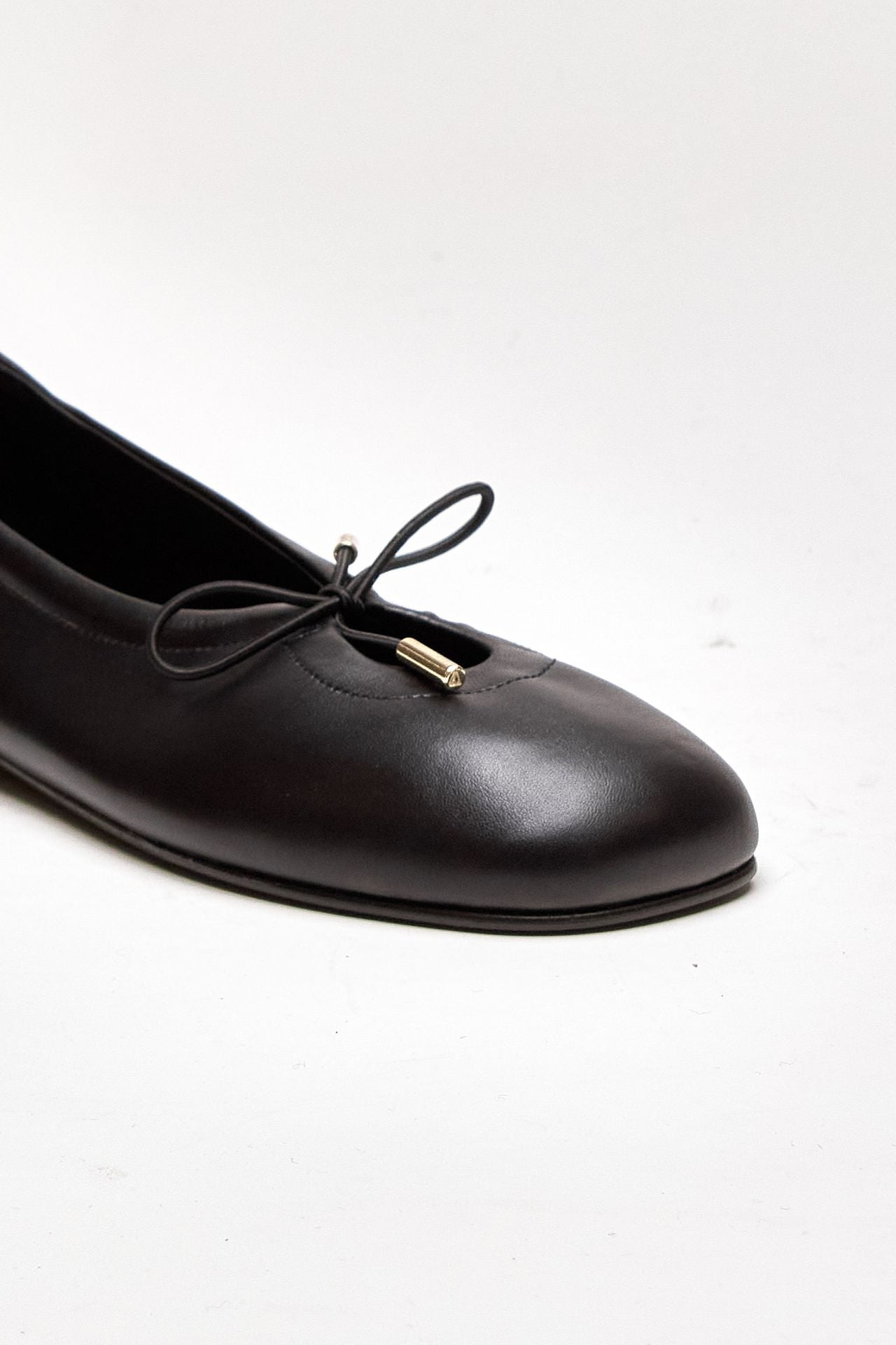 Ballerine ROSALIND in pelle nero donna Alohas - 5