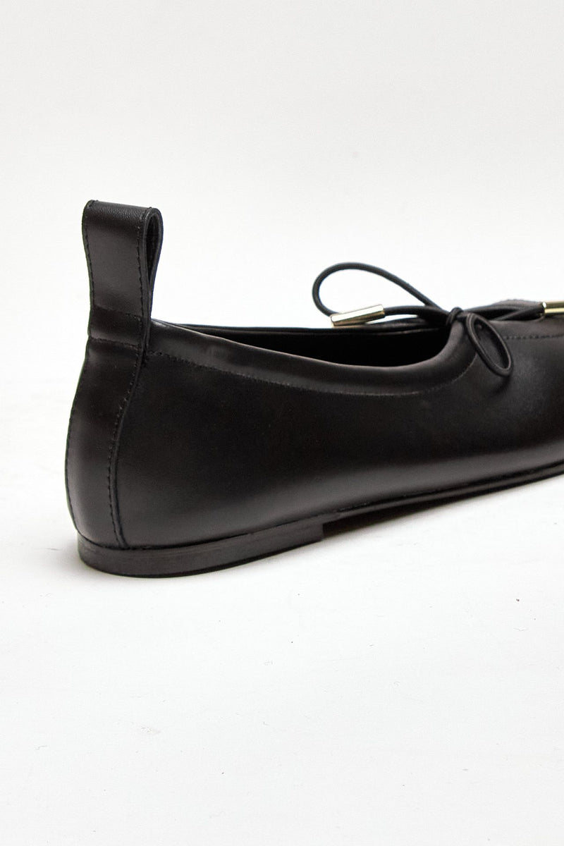 Ballerine ROSALIND in pelle nero donna Alohas - 7