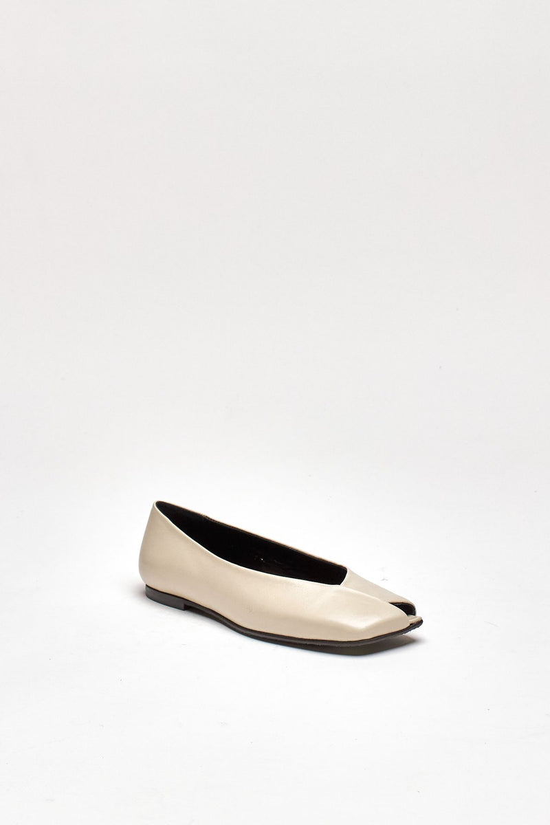 Ballerine KATIA in pelle crema donna Alohas - 2