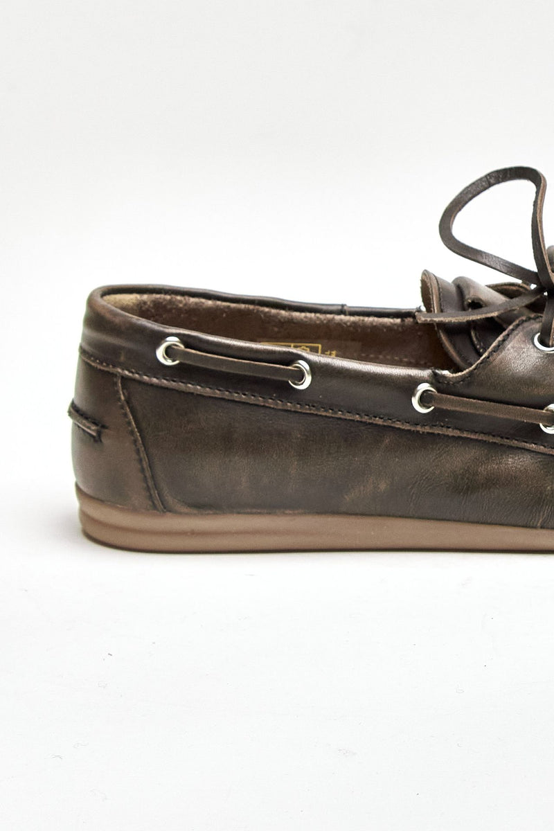 Mocassini ROWAN in pelle marrone donna Alohas - 6