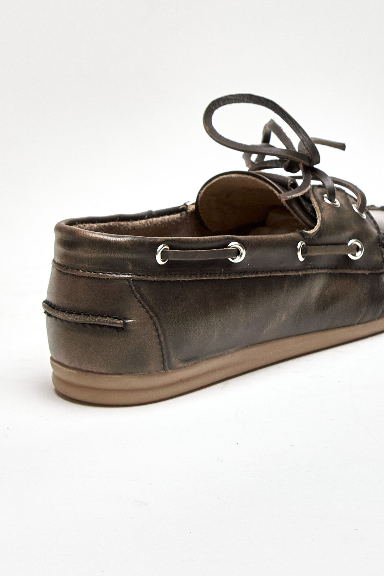 Mocassini ROWAN in pelle marrone donna Alohas - 7