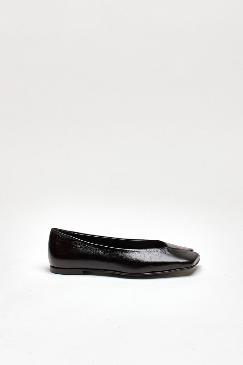 Ballerine KATIA in pelle nero donna Alohas - 1
