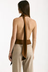 Top scollato bronzo donna The andamane - 4