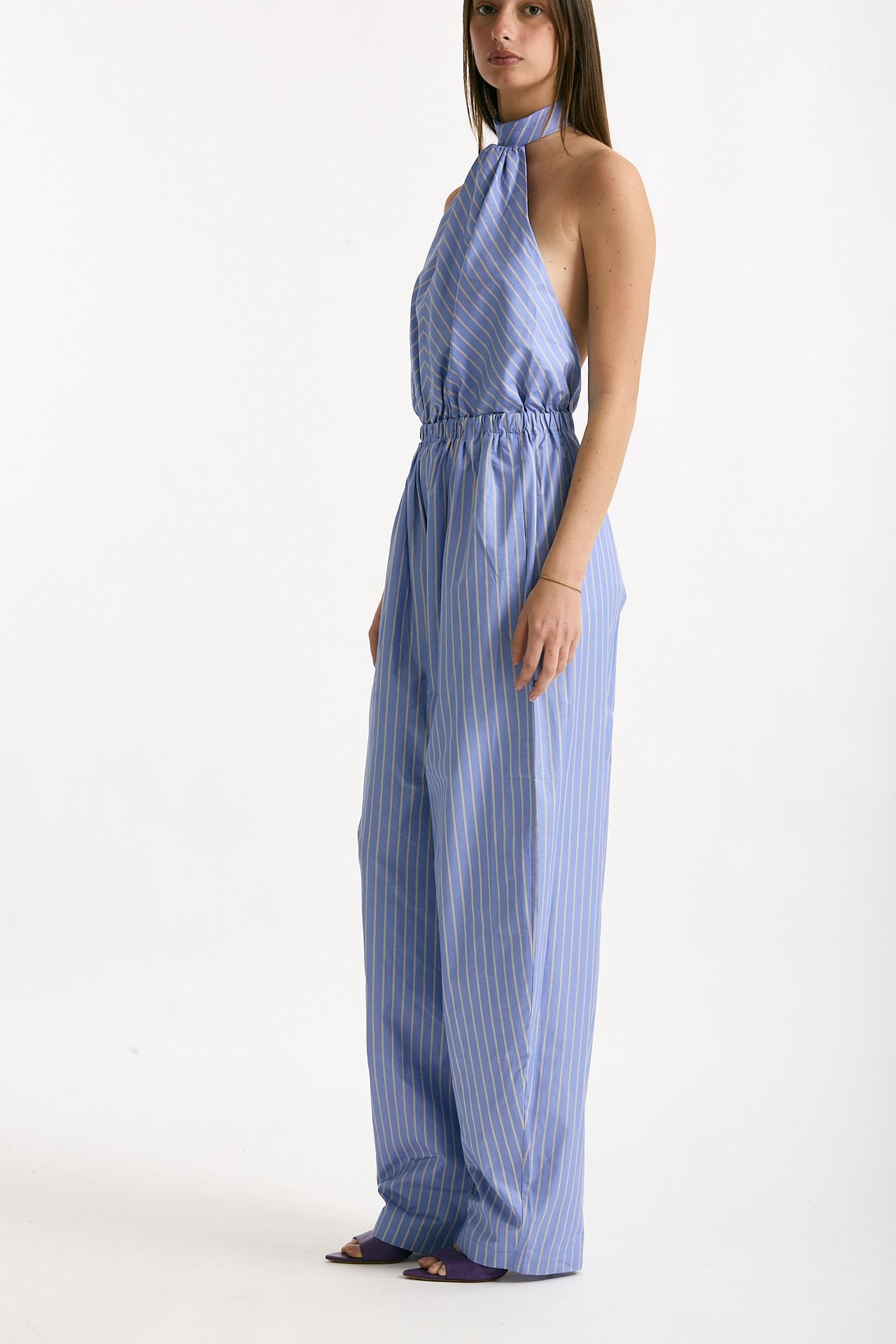 Jumpsuit lunga Rigata donna The andamane - 2
