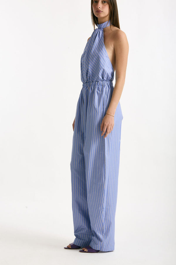 Jumpsuit lunga Rigata donna The andamane