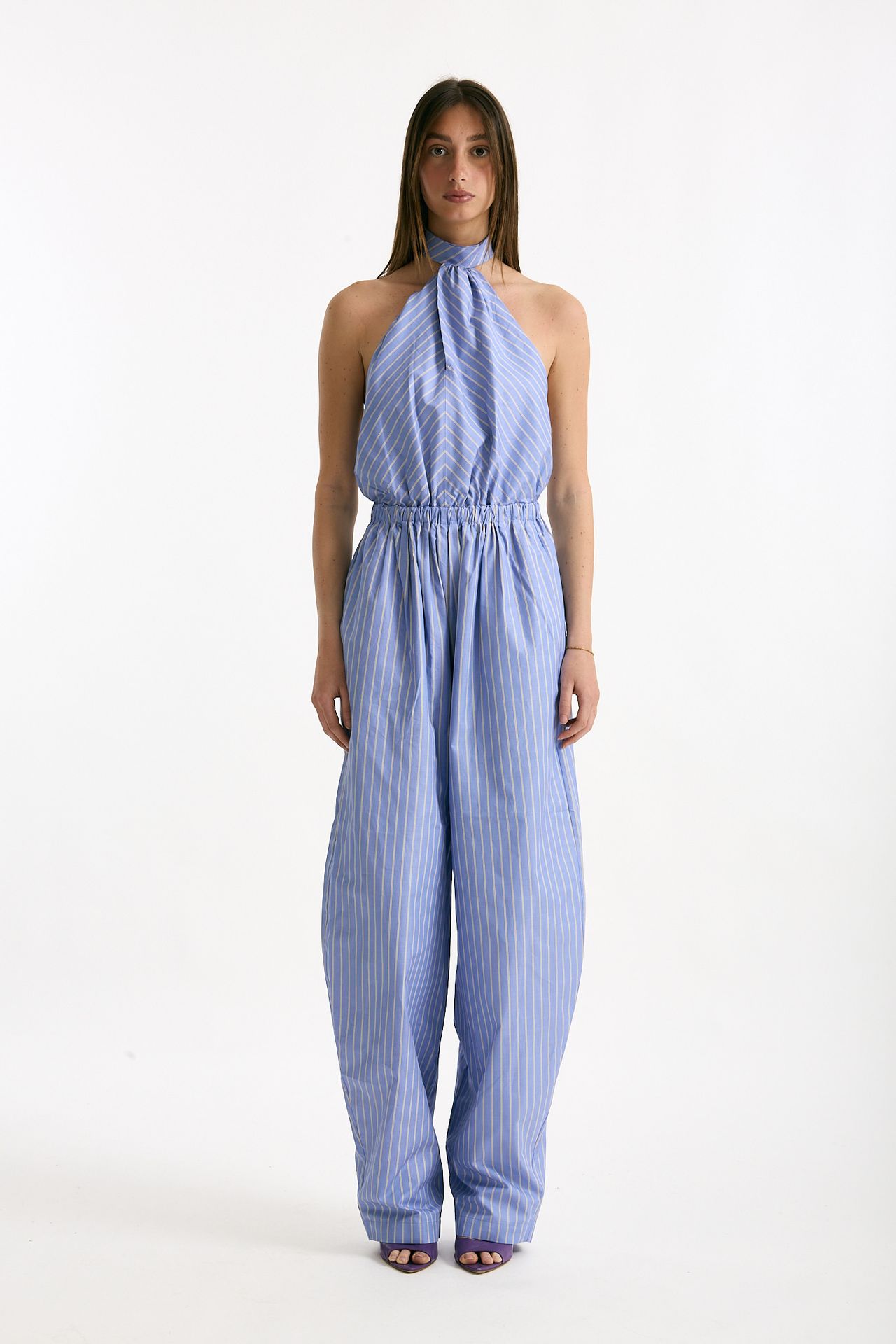 Jumpsuit lunga Rigata donna The andamane - 1