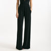 Pantalone palazzo fluido nero donna The andamane - 7