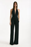 Pantalone palazzo fluido nero donna The andamane - 2