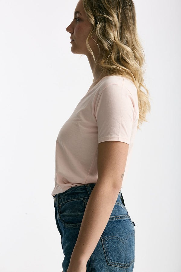 T-shirt basic ROMY rosa tenue donna Anonym apparel
