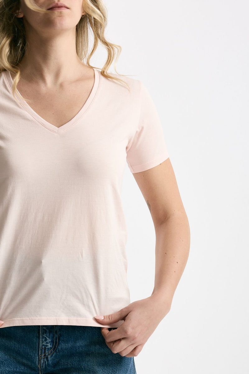 T-shirt basic ROMY rosa tenue donna Anonym apparel - 5