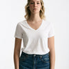T-shirt basic ROMY bianco donna Anonym apparel - 6