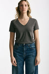 T-shirt basic ROMY fango donna Anonym apparel - 1