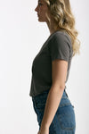 T-shirt basic ROMY fango donna Anonym apparel - 2