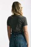 T-shirt basic ROMY fango donna Anonym apparel - 3