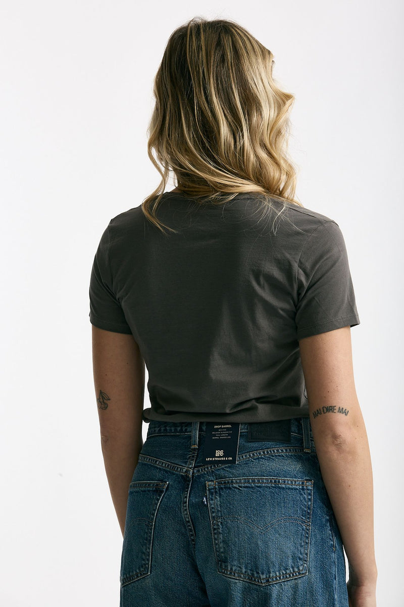 T-shirt basic ROMY fango donna Anonym apparel - 3