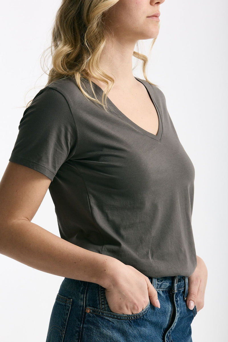 T-shirt basic ROMY fango donna Anonym apparel - 4