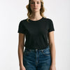 T-shirt basic girocollo MARIBEL nero donna Anonym apparel - 6